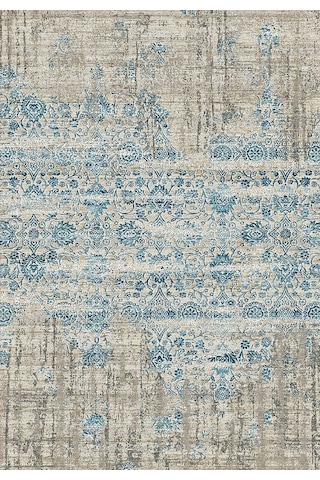 Eliana Home Dijital Baskı Yıkanabilir Kaymaz Taban Salon Halısı Ve Yolluk Rvg0961-fnl210 Mavi