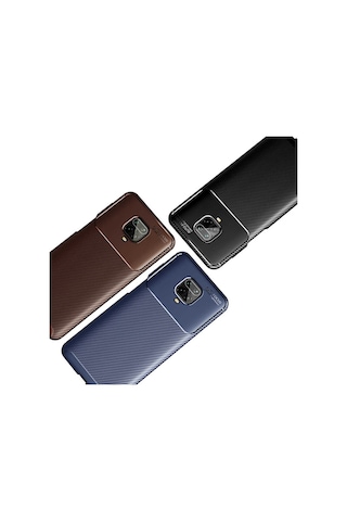 Xiaomi Redmi Note 9S Kilif Karbon Silikon Case 433131149