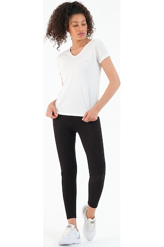 Slazenger Play Kadın Kısa Kol T-shirt Ekru St12tk291-122 001