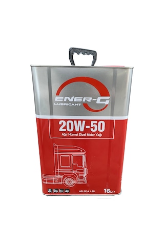Ener-G 20W-50 Ağır Hizmet Dizel Motor Yağı - 16 LT
