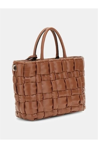 Guess Marıon Satchel-kadın Omuz Çantası -wg807206 Taba