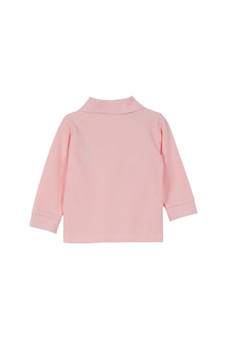 U.S. Polo Assn. Lisanslı Classic Bebek Uzun Kol Yakalı Sweatshirt Somon