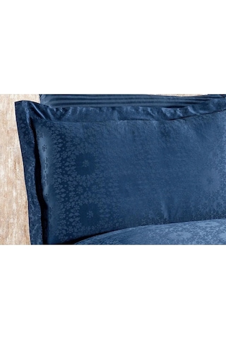 Jardin Bambu Jakar Kumaş Indigo Ikili Oksford 60x80cm Yastık Kılıfı-1351 Çok Renkli