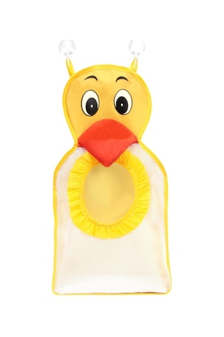Sevi Bebe 114 Banyo Oyuncak Torbası Ördek Beyaz - Sarı
