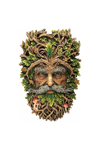 Elderwood Serisi Green Man Yeşil Adam Duvar Panosu Elderwood Serisi Green Man Yeşil Adam Duvar Panosu