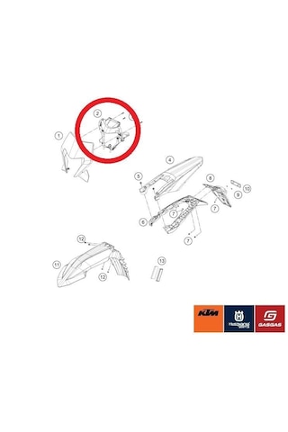 Rtech 2024/2025 Ktm Exc/exc-f Far Maskesi