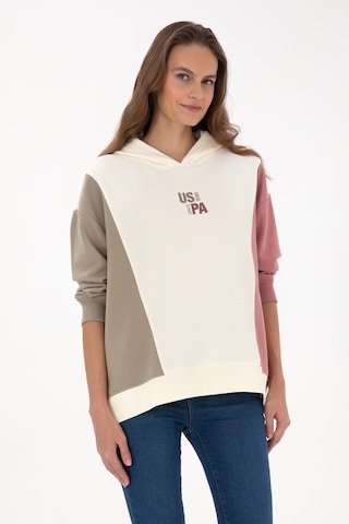 U.s. Polo Assn. Kadın Sweatshirt 50313585-vr256 İnci