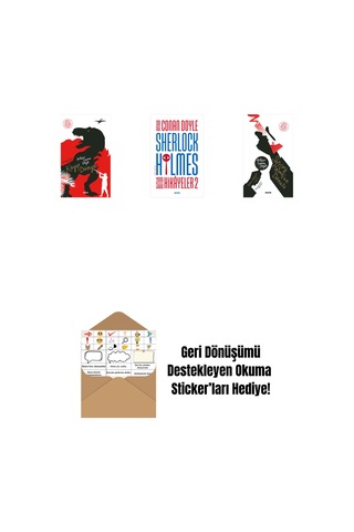 Kayıp Dünya + Sherlock Holmes - Bütün Hikayeler 2 + Sherlock Holmes'un Dönüşü + Okuma Sticker'ları