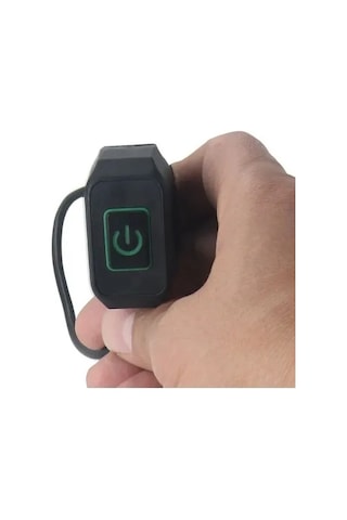 Reedark Motosiklet 22mm Saplı Su Geçirmez Anahtar, 12v/10a Yeşil Işıkli Fonksiyonel Aksesuar Fare, Ek Işık, Cihaz Soketi Kontrolü