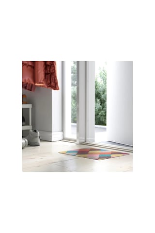 Ikea Torgplats Kapı Önü Paspası 40 X 60 Cm Sarı - Pembe - Açık Lacivert - Turuncu - Gri Çok Renkli