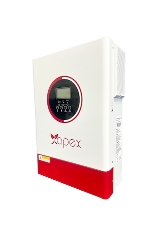 Apex Pro Seri 6200w 6.2kw Tam Sinüs Hibrit Akıllı İnverter - 100a Mppt - 500vdc Panel Apx6200