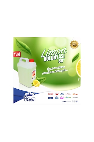 Ravel Limon Kolonyası Ekstra 80 5000ml.