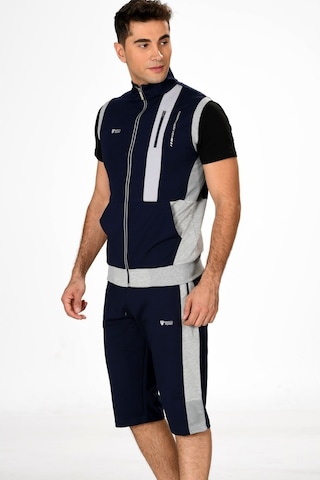 M.Ferry Erkek Y.Balıkçı Yaka 3 Lü Kaprili Eşofman Takım 19141