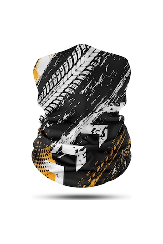 Dair Lastik İzi Desenli Motosiklet Bandana Boyunluk Outdoor Balaklava
