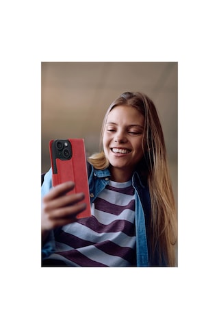 Apple İphone Uyumlu 15 Trend S Plus Kapaklı Kılıf - Lacivert Çok Renkli