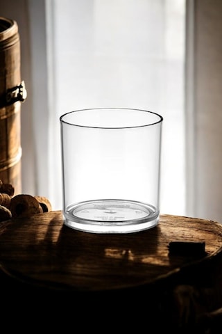 Viski Kokteyl Meşrubat Bardağı Kadehi 280 Ml Polikarbon 6 Adet Şeffaf