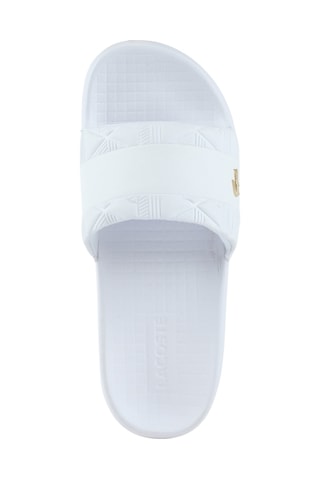 Lacoste Serve Slide Hybrid Erkek Beyaz Terlik 751cma0027.21g