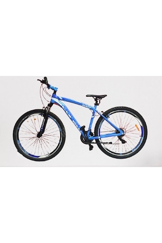 Corelli Dusty 1.1 V Fren Shimano 21 Vites 27,5 Jant Dağ Bisikleti Turkuaz Lacivert Beyaz 20 Kadro Çok Renkli