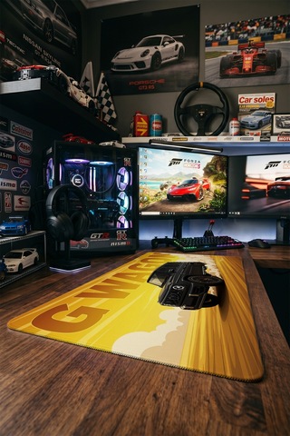 Mercedes G63 Amg G Wagon 40x90 Cm Oyuncu Mousepad Kaymaz Taban Büyük Boy Mousepad