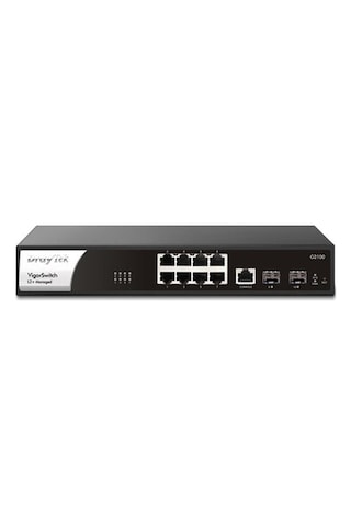 Draytek 8port Vigorswitch G2100 Gıgabıt 2x Sfp Yönetilebilir Switch