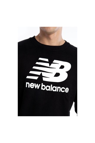 New Balance Lifestyle Mnc1105-bk Siyah Erkek Sweatshirt Siyah