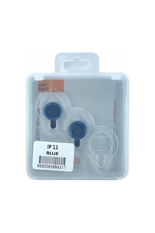 Nettech Apple Uyumlu iPhone 11 Damla Model 2in Kamera Cam Koruyucu - Mavi