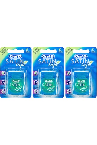 Oral-B Diş İpi Satin Tape 75 M (25 M X3)