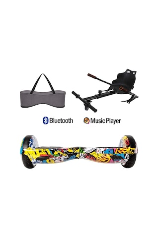 Citymate Elektrikli Kaykay Hoverboard Akıllı Denge 6.5 Inch + Hoverkart + Çanta Extrem76 Paket D01 Citymate Elektrikli Kaykay Hoverboard Akıllı Denge 6.5 Inch + Hoverkart + Çanta Extrem76 Paket D01
