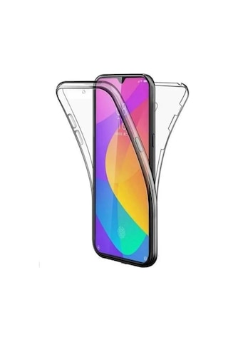 Samsung Galaxy Uyumlu A20s Çift Taraflı Silikon Kılıf Şeffaf