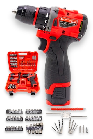 Dynamic Tech DT-716 Kömürsüz Şarjlı Darbeli Matkap