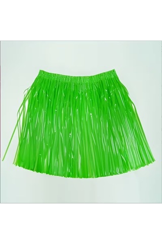 Neon Yeşil Hawaii Parti Eteği 40 Cm " 60899406