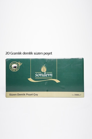 Sondem Demlik Süzen Poşet 3000 Gr - 20 Gr' Lık Süzen Poşet