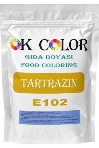 Tartrazine E102 Toz Sarı Gıda Boyası 1 KG Tartrazine E102 Toz Sarı Gıda Boyası 1 KG