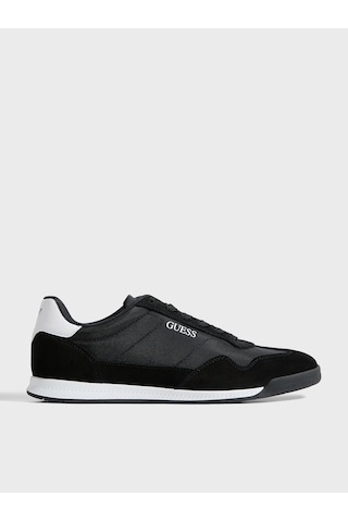 Guess Drean Deri Erkek Sneaker Ayakkabı Fmjdresue12 Siyah