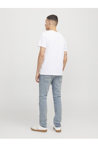 Jack & Jones Erkek Glenn 774 Slim Fit Jean - 12269466 Blue Denim