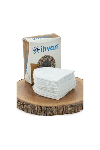 İhvan Beyaz 12'li Namaz Takkesi Beyaz