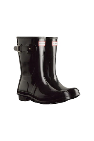 Hunter Original Short Gloss Boot 6000 Siyah
