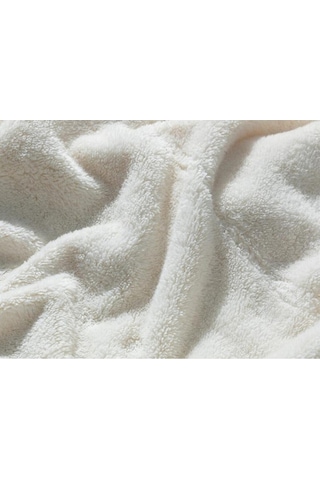 Mulberry Beyaz Wellsoft Tv Battaniye 100 x 170