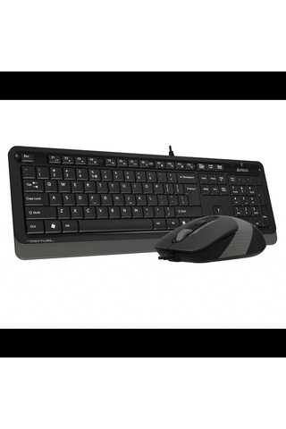 A4 Tech F1010, Gri, Fstyler, Usb Kablolu, Türkçe Q, Multimedya, Klavye Mouse Set Diğer