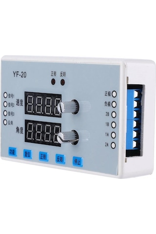 Yf-20 Göstergeli Step Motor Hız Kontrol Cihazı 7-30V Dc
