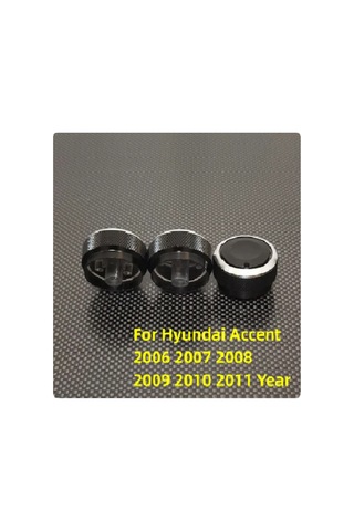 Hyundai Accent Era 2006 İla 2011 Klima Düğmesi Ac Topuzu İçin Isı Kontrol Düğmesi