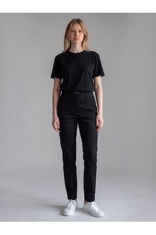 Sisley Slim Fit Gabardin Pantolon Kadın Siyah Pantolon - 325a4aı655ah6