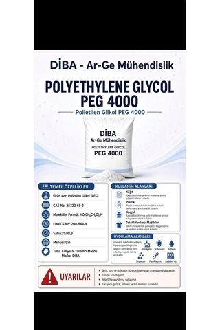 Polyethylene Glycol Peg 4000 2 KG