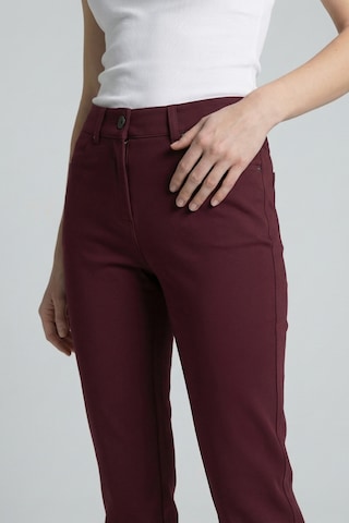 Seleste Kadın Pantolon 25y366 Bordo