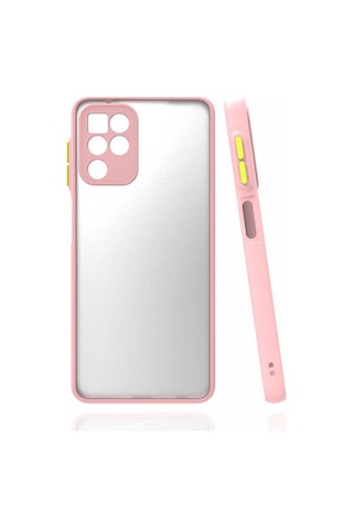 Zore Samsung Galaxy Uyumlu A22 4g Kılıf Omsy Hux Kapak - Lacivert