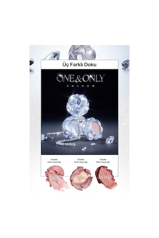 Yansımalı Krem Dokulu Çok Amaçlı Tekli Far Muzıgae Mansıon One&only Shadow Twist Smoked Topaz 01443330