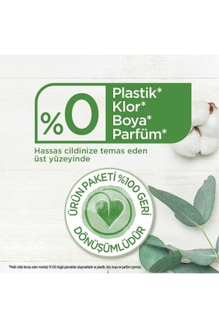 14'lü Pamuksu Üst Yüzeyli Gece Pamuk Hijyenik Ped