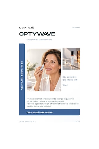 L'carlıe Optywave Göz Çevresi Bakım Roll-on Aydınlatıcı 10 Ml