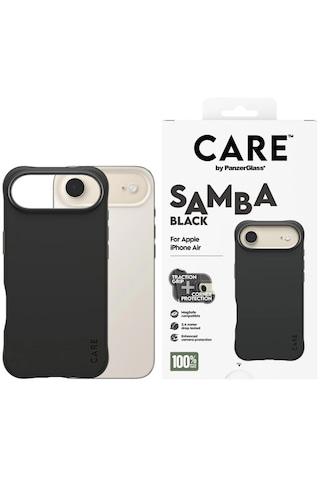 Panzerglass By Care Apple iPhone Uyumlu  17 Air Samba Magsafe Siyah Kılıf
