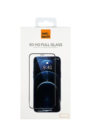 Nettech Realme 12 Pro Plus Uyumlu 5d Glas Full Cam Koruyucu - Siyah